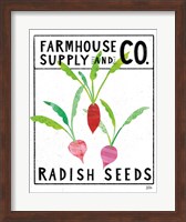 Kitchen Garden Seed Packet I Fine Art Print