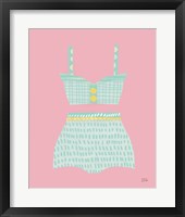 Bathing Beauties IV Pastel Fine Art Print