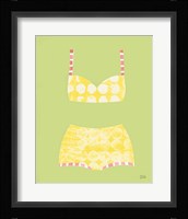 Bathing Beauties I Pastel Fine Art Print