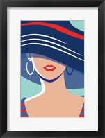Beach Chic III Framed Print