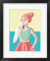 Summer Girl III Framed Print