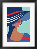 Beach Chic I Framed Print