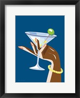 Cocktail Time I Framed Print