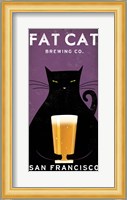 Cat Brewing Fine Art Print