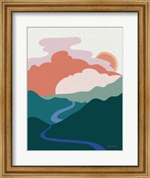 Hills and Valleys I Light Fine Art Print