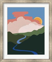 Hills and Valleys I Fine Art Print