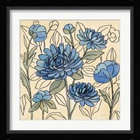 Spring Lace Floral III Framed Print