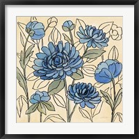 Spring Lace Floral III Framed Print