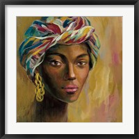 African Face I Framed Print