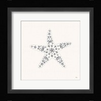 Sea Charms I no Words Silver Framed Print