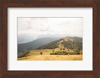 Grassy Hills and Mountains Fine Art Print