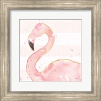 Flamingo Fever III Light No Words Fine Art Print