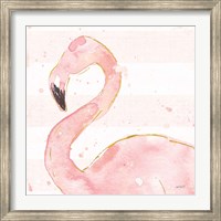Flamingo Fever III Light No Words Fine Art Print