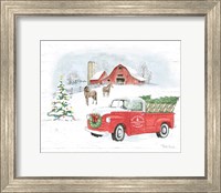 Farmhouse Holidays V Truck Fine Art Print