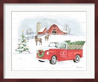 Farmhouse Holidays V Truck Fine Art Print