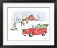 Farmhouse Holidays V Truck Fine Art Print
