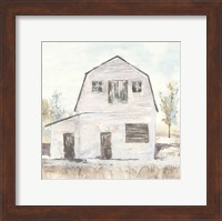 White Barn VI Fine Art Print