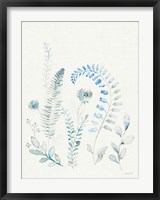 Malmo Garden II Linen Fine Art Print