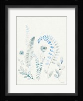 Malmo Garden II Linen Framed Print
