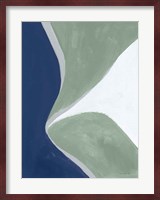 Blue Green Abstract III Fine Art Print