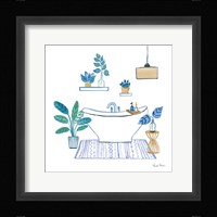 Relax II Tan Framed Print