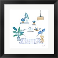 Relax II Tan Framed Print