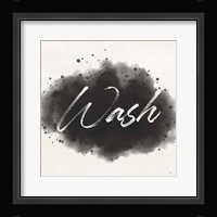 Laundry Splash I Framed Print