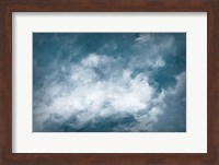 Hedgerow II Clouds Fine Art Print