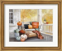 October Porch Fine Art Print