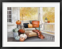 October Porch Fine Art Print