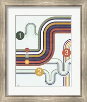 Retro Subway I Fine Art Print