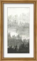 Mountainscape Silver Panel II Fine Art Print