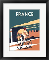 France Framed Print