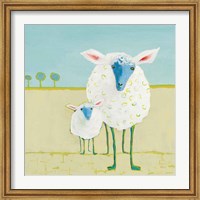 Colorful Sheep Fine Art Print