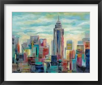 Colorful Day in Manhattan Fine Art Print