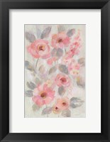 Expressive Pink Flowers I Fine Art Print