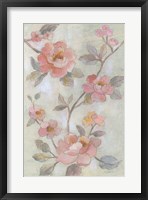 Romantic Spring Flowers I Framed Print
