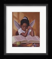 In His Light (Girl) Framed Print