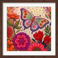 Butterfly Floral Fine Art Print