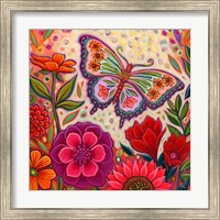 Butterfly Floral Fine Art Print