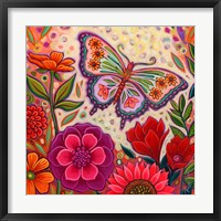 Butterfly Floral Fine Art Print