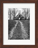 Barn and Hoop Fine Art Print