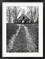 Barn and Hoop Fine Art Print