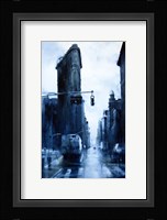 West 23rd Street & 5th Avenue, rain (Flatiron Building) Fine Art Print