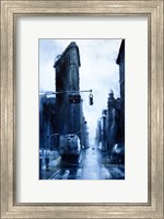 West 23rd Street & 5th Avenue, rain (Flatiron Building) Fine Art Print