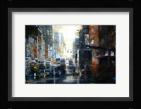 West 14th Street, rain Fine Art Print