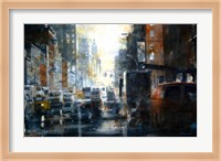West 14th Street, rain Fine Art Print