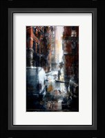Jersey Street, rain Fine Art Print
