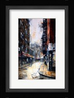 Doyers Street at Pell, rain Fine Art Print