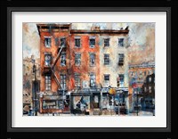 Fellow Barbers, 3 Horatio Street Fine Art Print